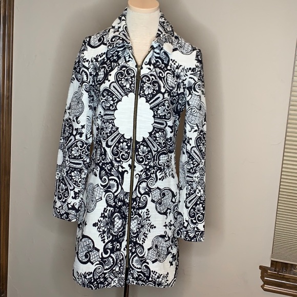 Desigual Jackets & Blazers - Desigual Brocade Coat SZ 36